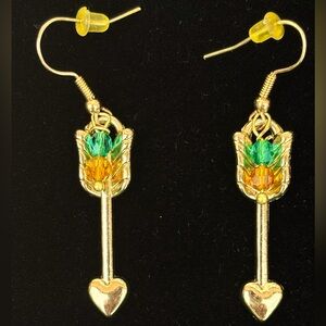 Gold Arrow Earrings -NWT